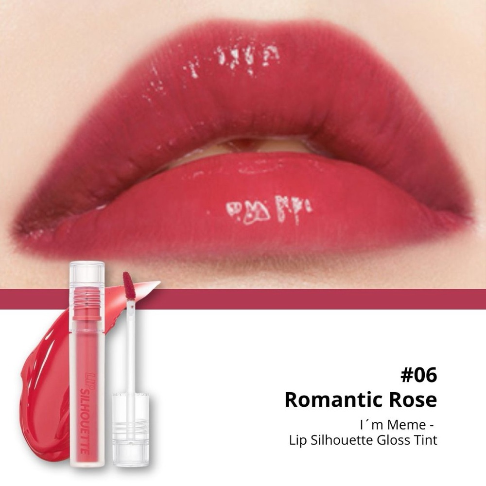 Lip Silhouette Gloss Tint - Romantic Rose